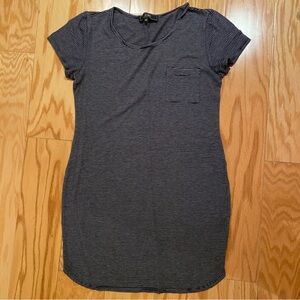 Black and White Striped Women's Cover Up